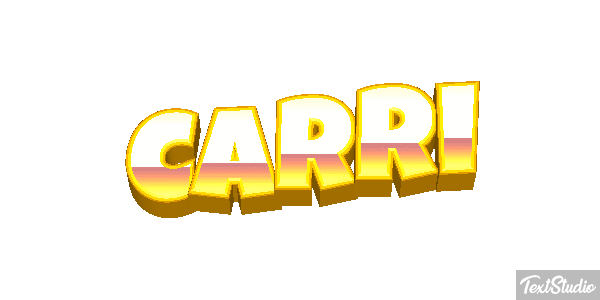 Carri Tekst effect