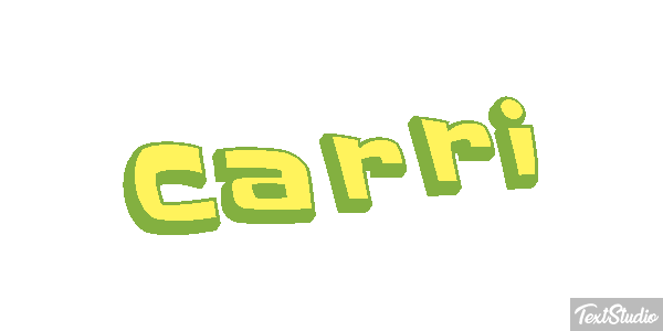 Carri Tekst effect