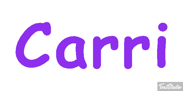 Carri Tekst effect