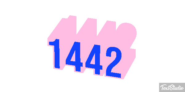 1442 テキスト効果