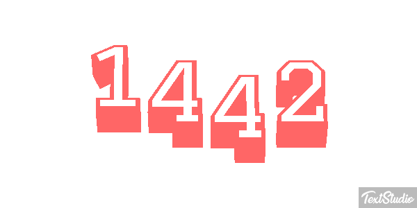 1442 テキスト効果