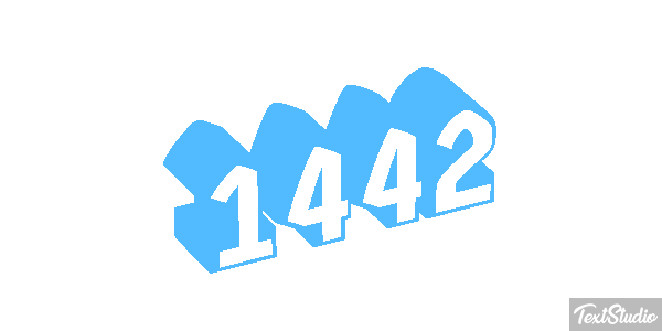 1442 テキスト効果