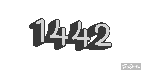 1442 テキスト効果