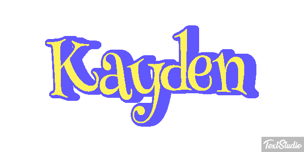 Kayden Text effect
