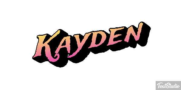 Kayden Text effect
