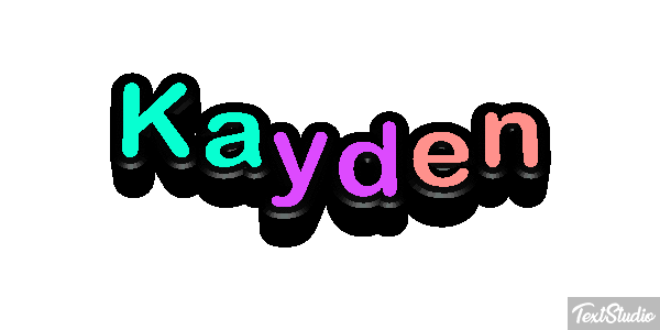 Kayden Text effect