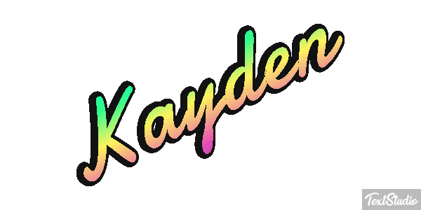 Kayden Text effect