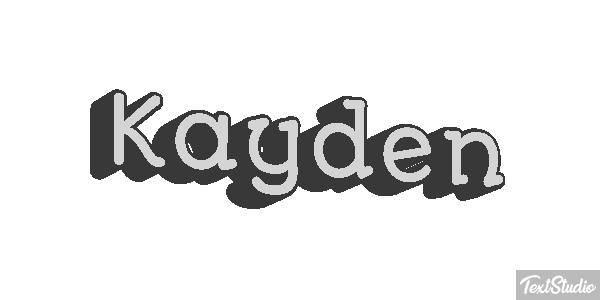 Kayden Text effect