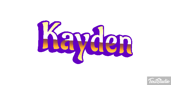 Kayden Text effect