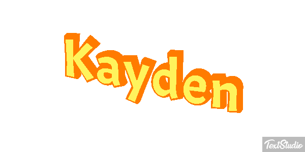Kayden Text effect