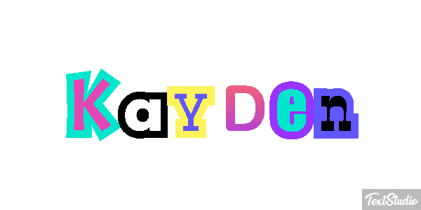 Kayden Text effect
