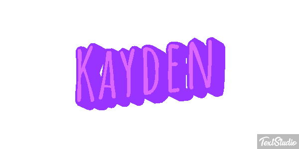 Kayden Text effect