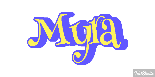 Myra Text effect