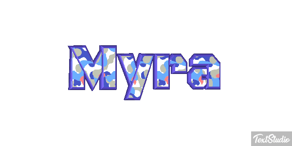 Myra Text effect