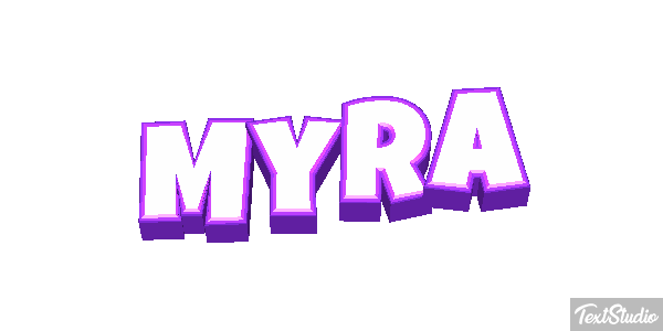 Myra Text effect