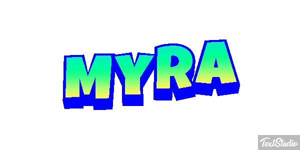 Myra Text effect