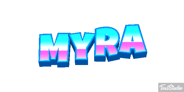 Myra Text effect