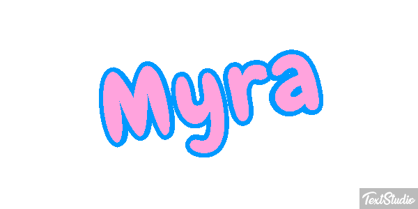 Myra Text effect