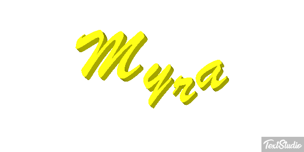 Myra Text effect