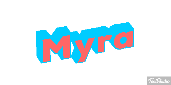 Myra Text effect