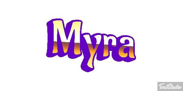 Myra Text effect