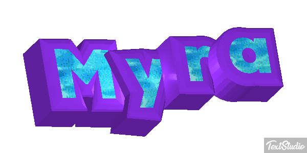 Myra Text effect