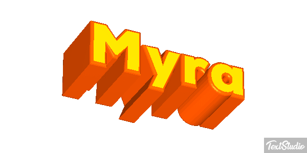 Myra Text effect