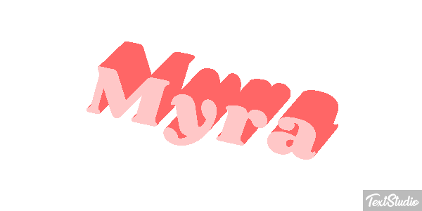 Myra Text effect