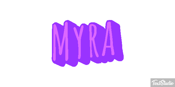 Myra Text effect