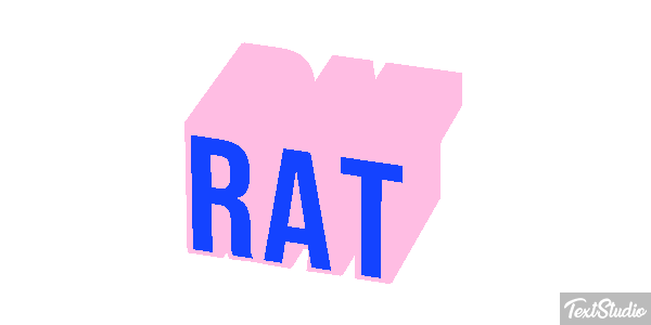 Rat Tekst effect