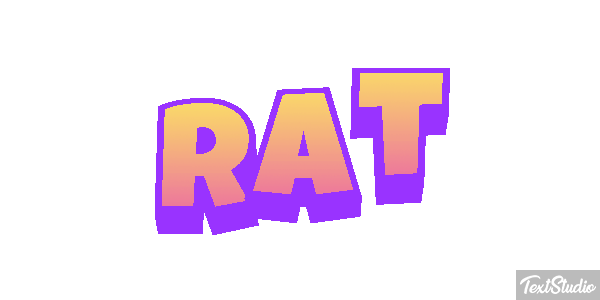 Rat Tekst effect