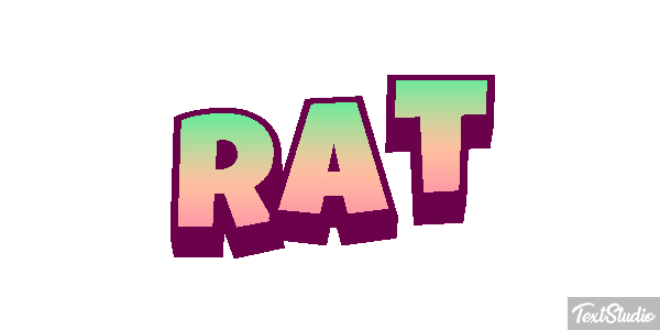 Rat Tekst effect