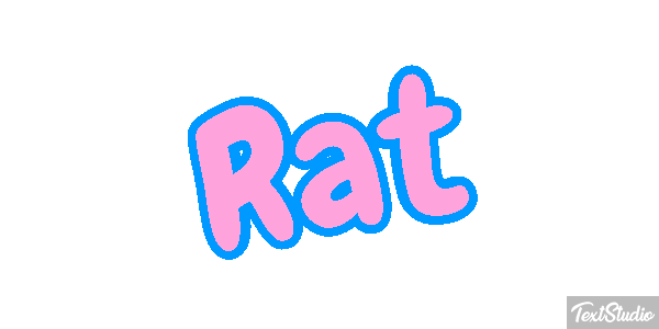 Rat Tekst effect