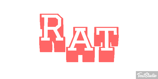 Rat Tekst effect