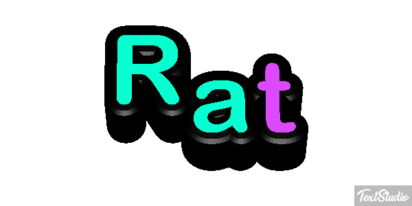Rat Tekst effect