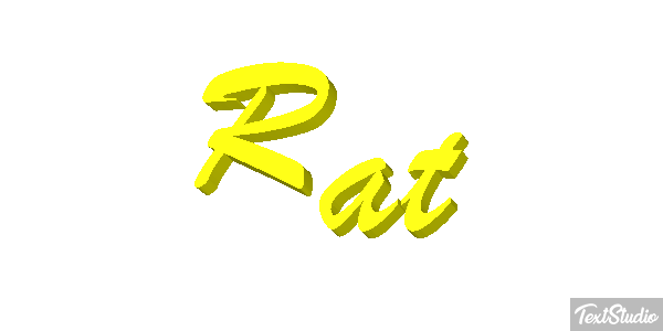Rat Tekst effect
