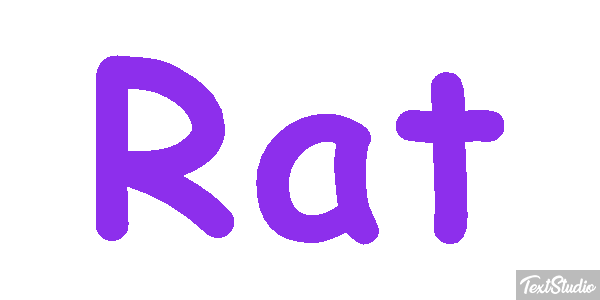 Rat Tekst effect