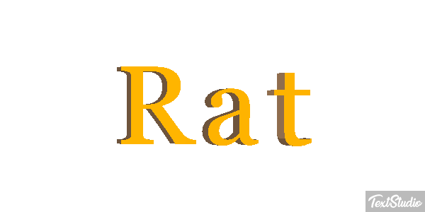 Rat Tekst effect