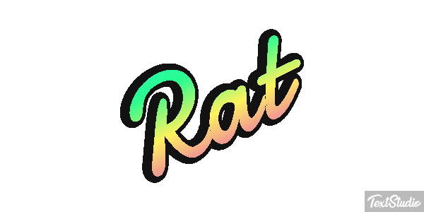 Rat Tekst effect