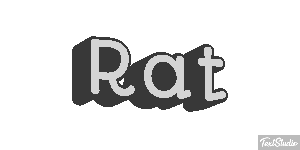 Rat Tekst effect