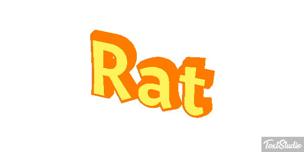 Rat Tekst effect