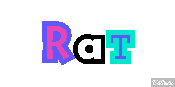 Rat Tekst effect