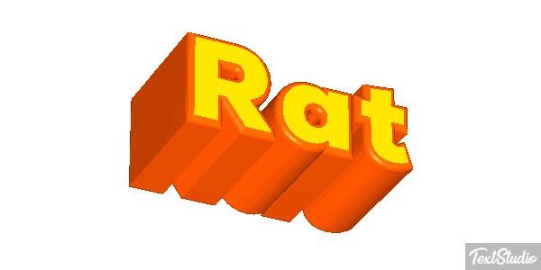 Rat Tekst effect
