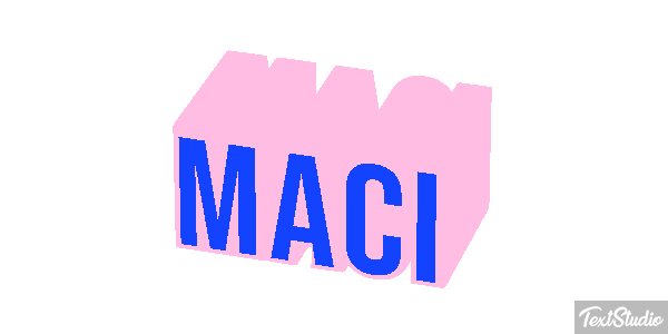 Maci Текстовый эффект