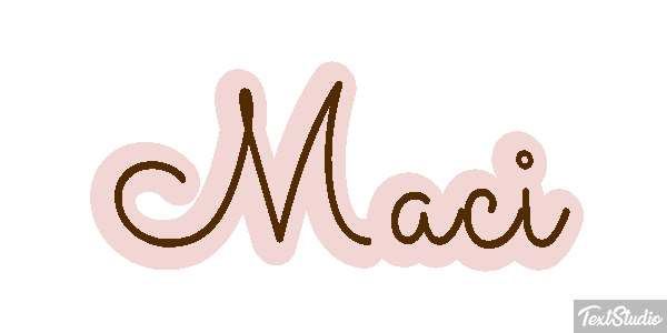 Maci Текстовый эффект