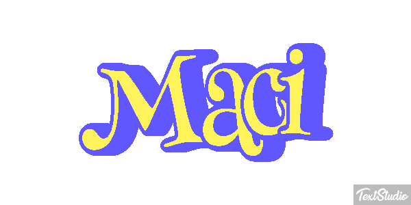 Maci Текстовый эффект
