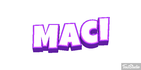 Maci Текстовый эффект