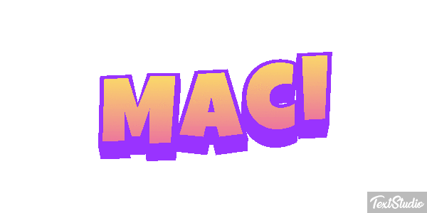 Maci Текстовый эффект