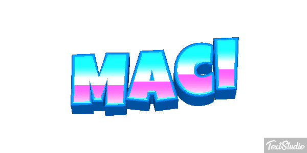 Maci Текстовый эффект
