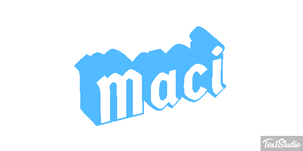 Maci Текстовый эффект
